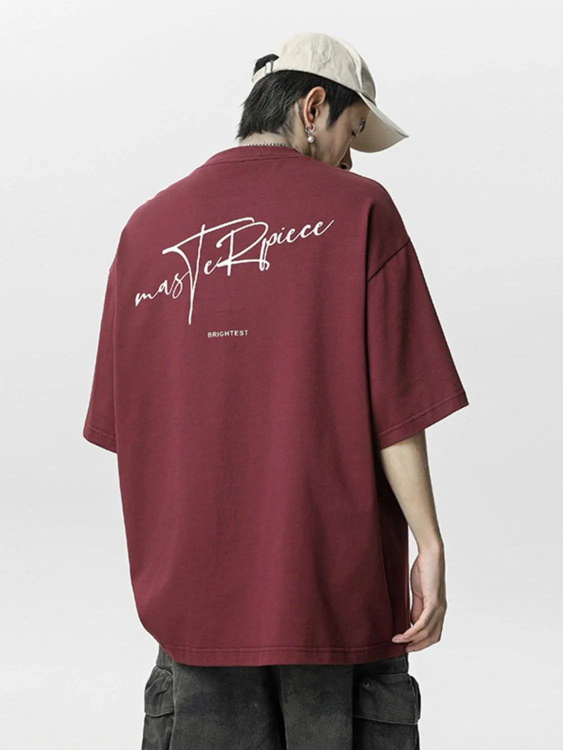 Men's Plus Size Round Neck Half Sleeve T-Shirt - My Wear Clothing Co