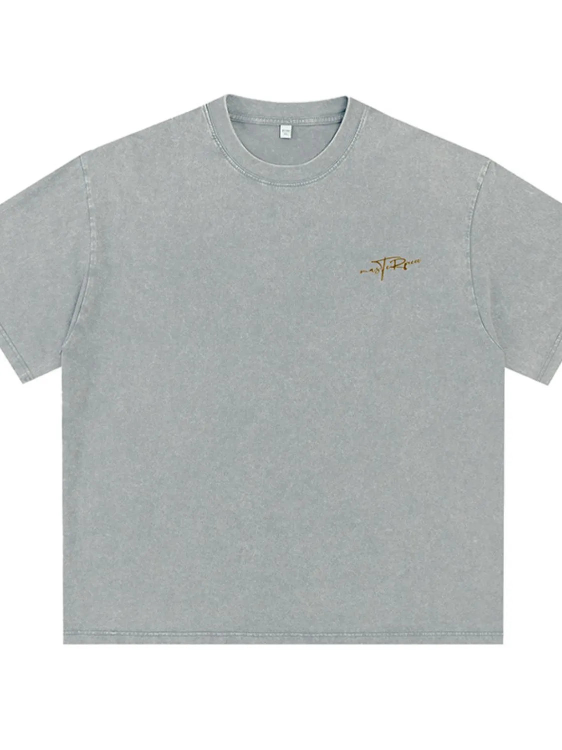 Men's Plus Size Round Neck Letter Graphic T-Shirt - My Wear Clothing Co