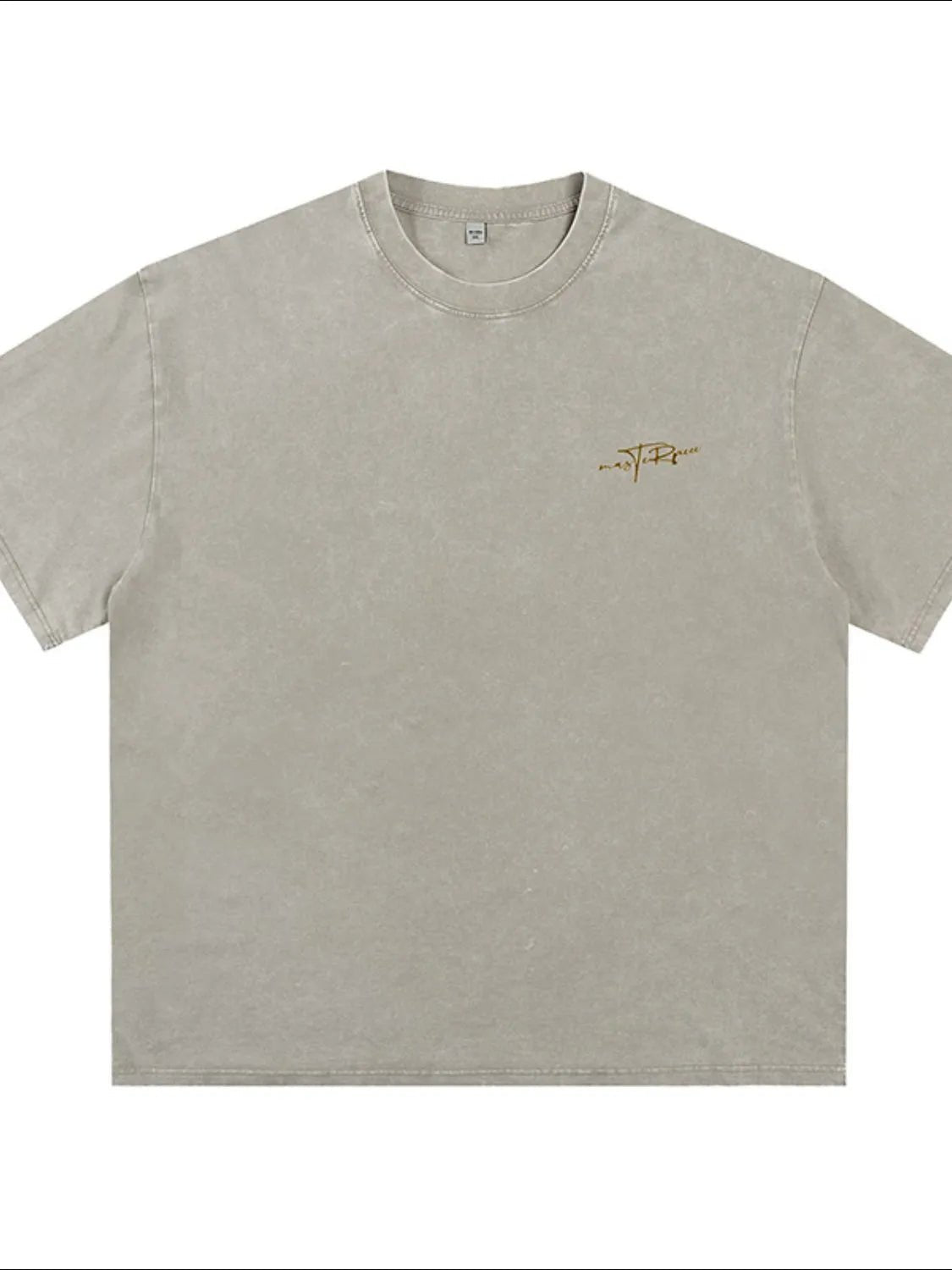 Men's Plus Size Round Neck Letter Graphic T-Shirt - My Wear Clothing Co