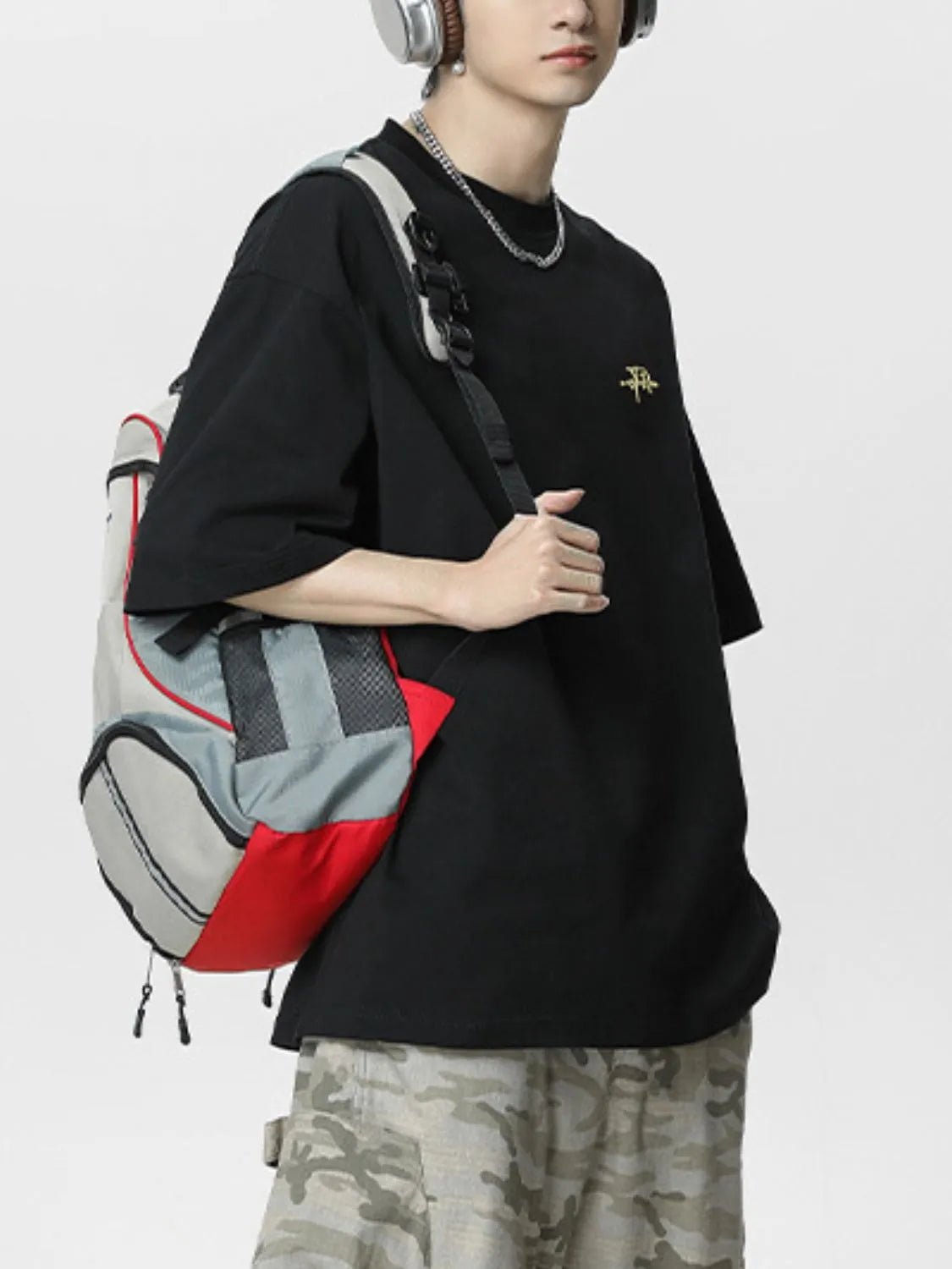 Men's Plus Size Round Neck Letter Graphic T-Shirt - My Wear Clothing Co