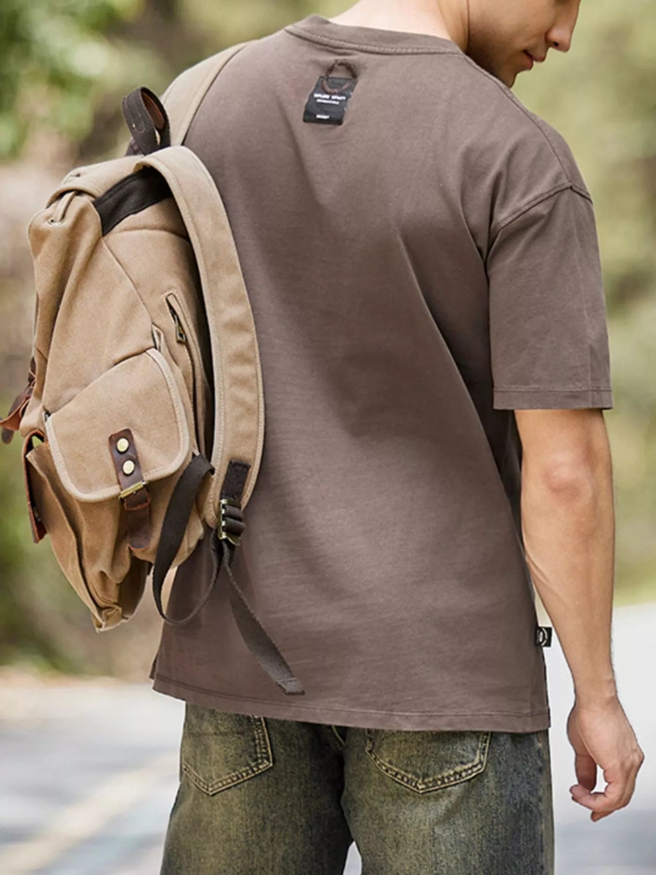 Men's Plus Size Round Neck Short Sleeve T-Shirt - My Wear Clothing Co