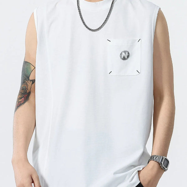 Men's Plus Size Round Neck Tank - My Wear Clothing Co