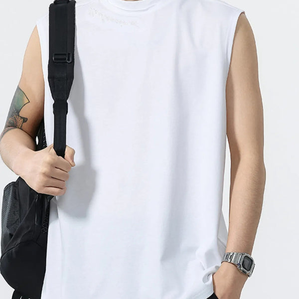 Men's Plus Size Round Neck Tank - My Wear Clothing Co