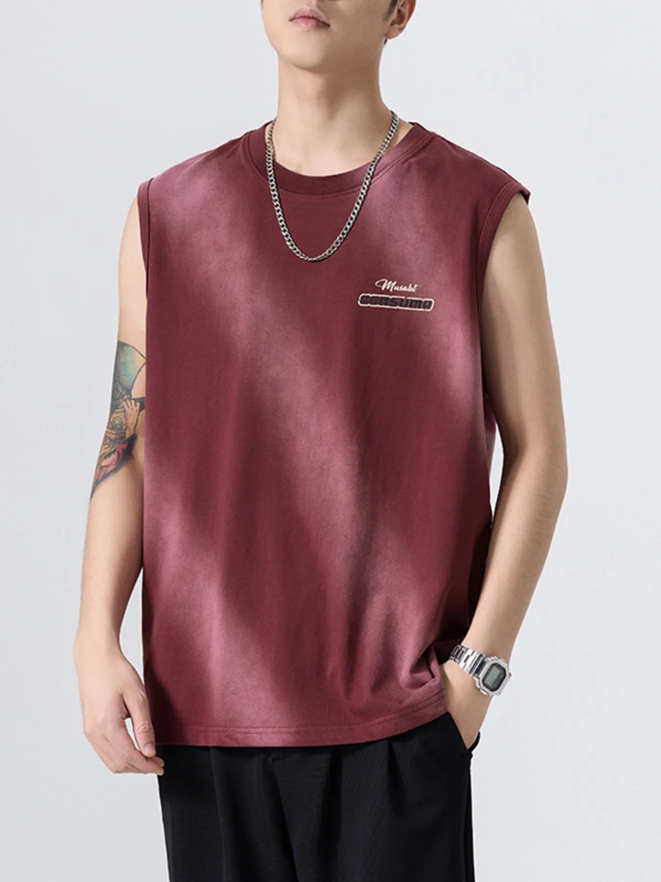 Men's Plus Size Round Neck Tank - My Wear Clothing Co