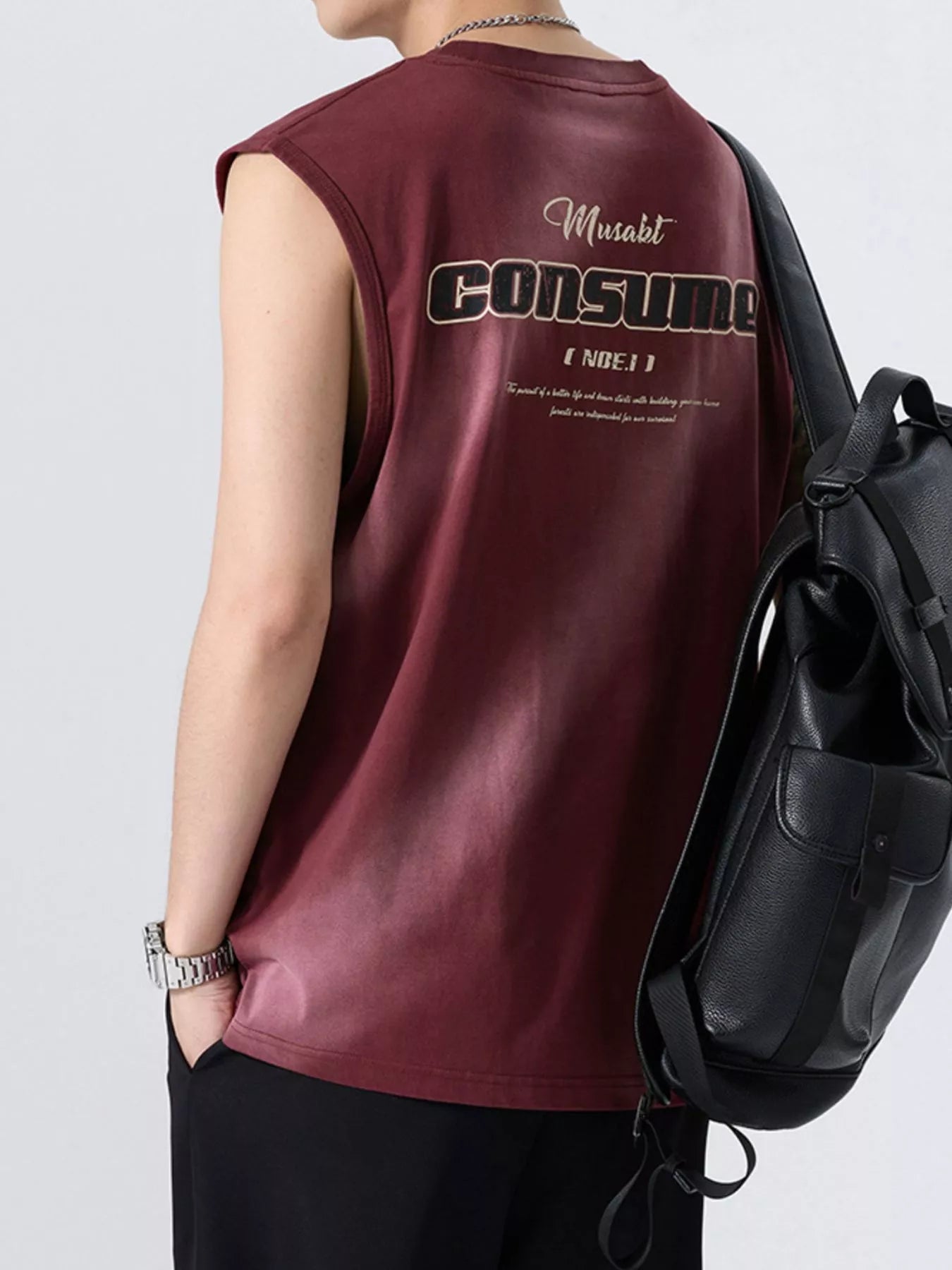 Men's Plus Size Round Neck Tank - My Wear Clothing Co
