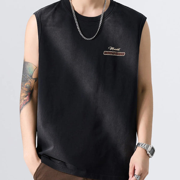 Men's Plus Size Round Neck Tank - My Wear Clothing Co