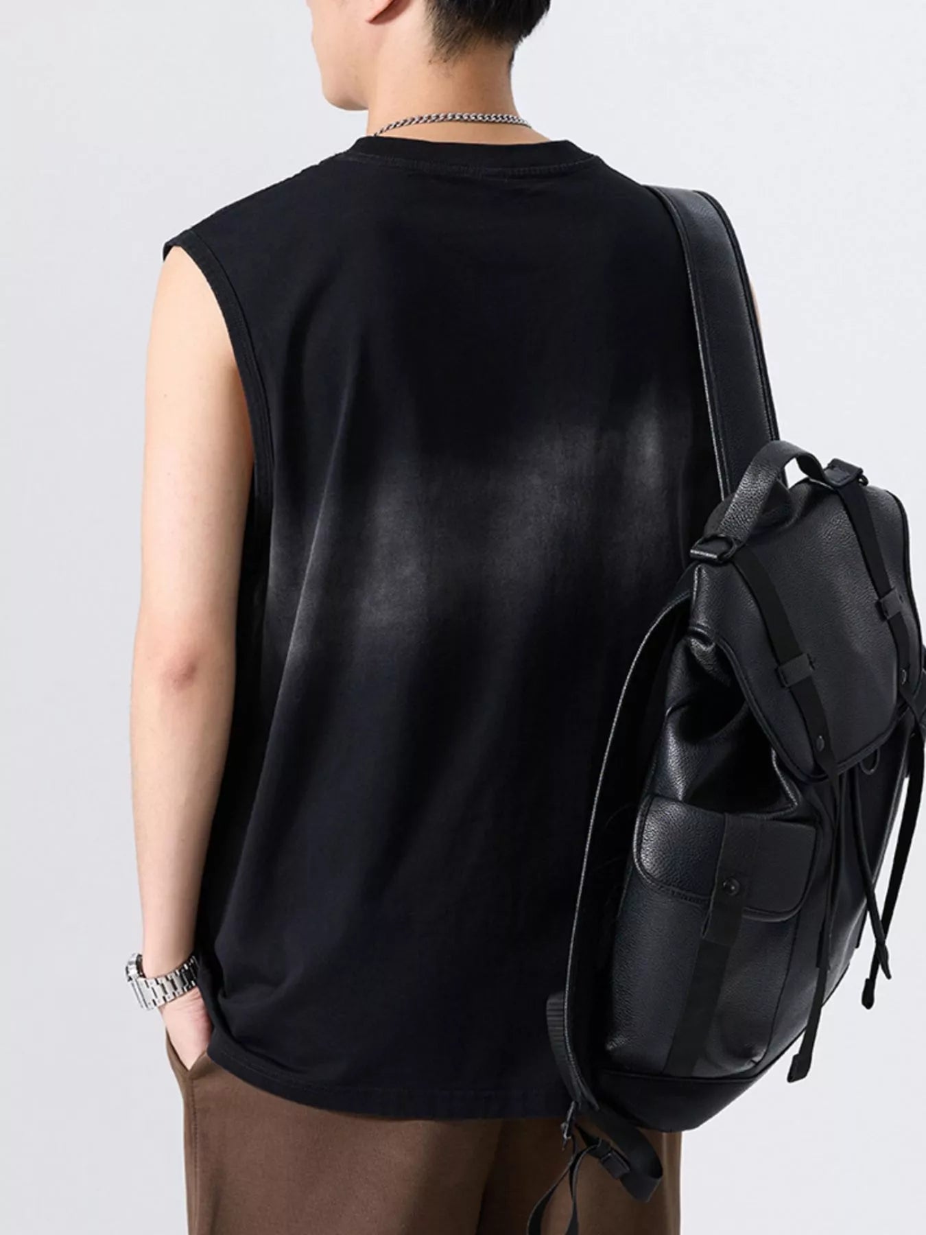 Men's Plus Size Round Neck Tank - My Wear Clothing Co