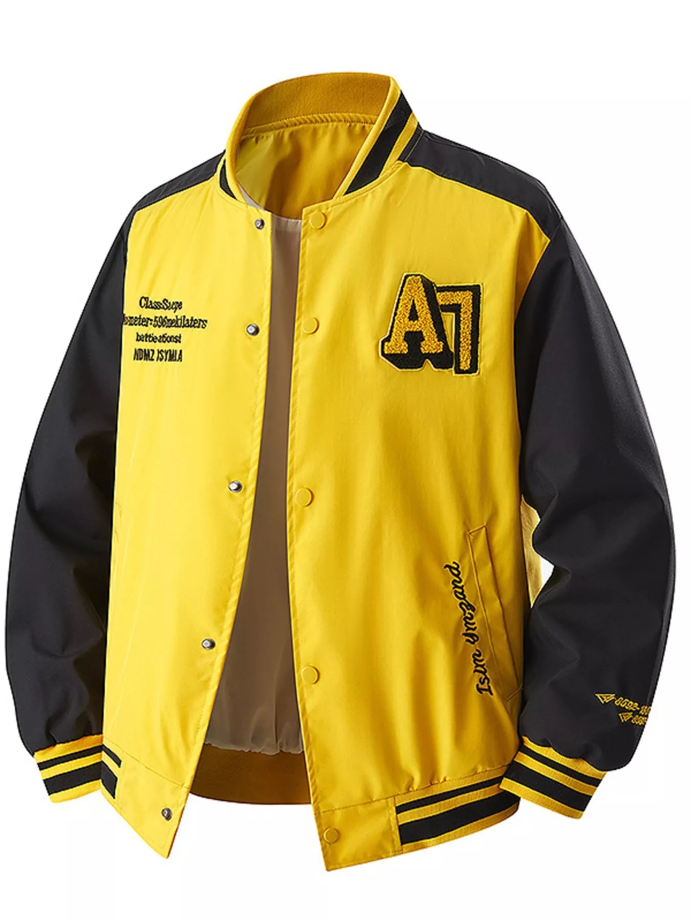 Men's Plus Size Snap Down Long Sleeve Jacket - My Wear Clothing Co