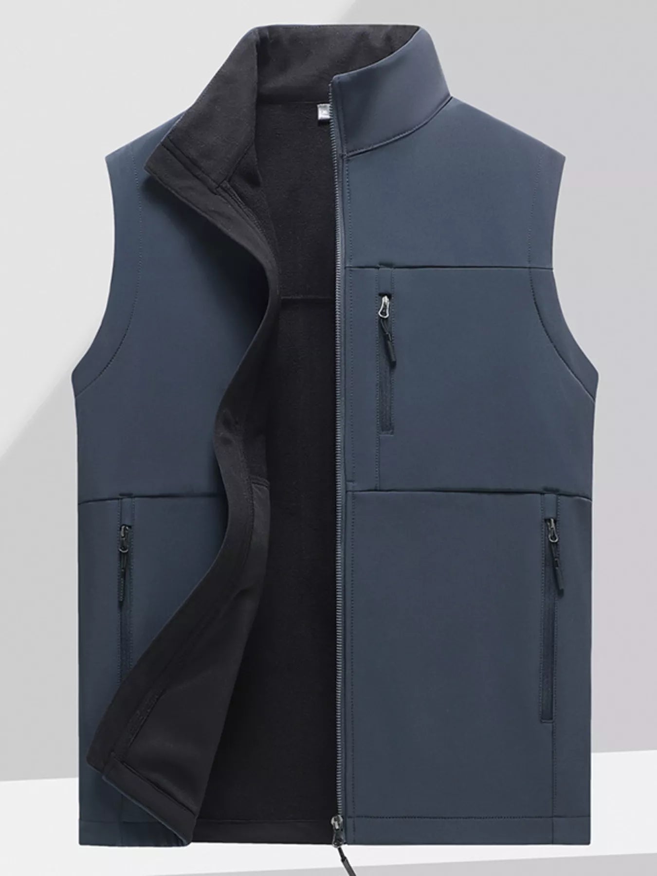 Men's Plus Size Zip Up Outdoor Vest - My Wear Clothing Co