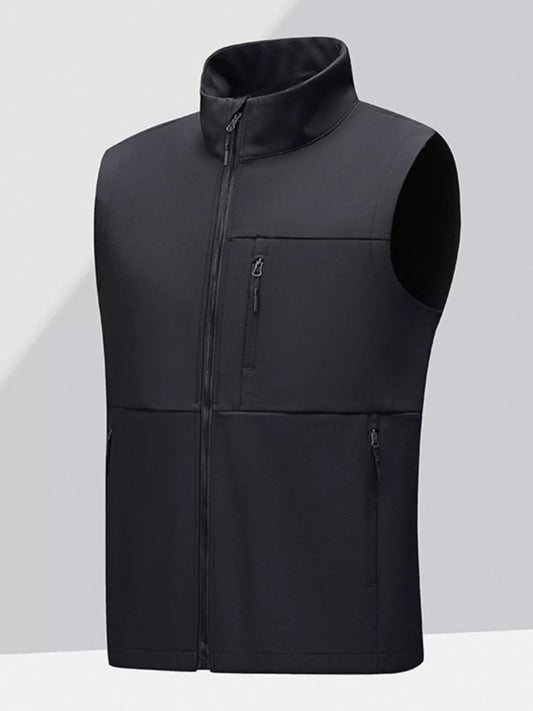 Men's Plus Size Zip Up Outdoor Vest - My Wear Clothing Co