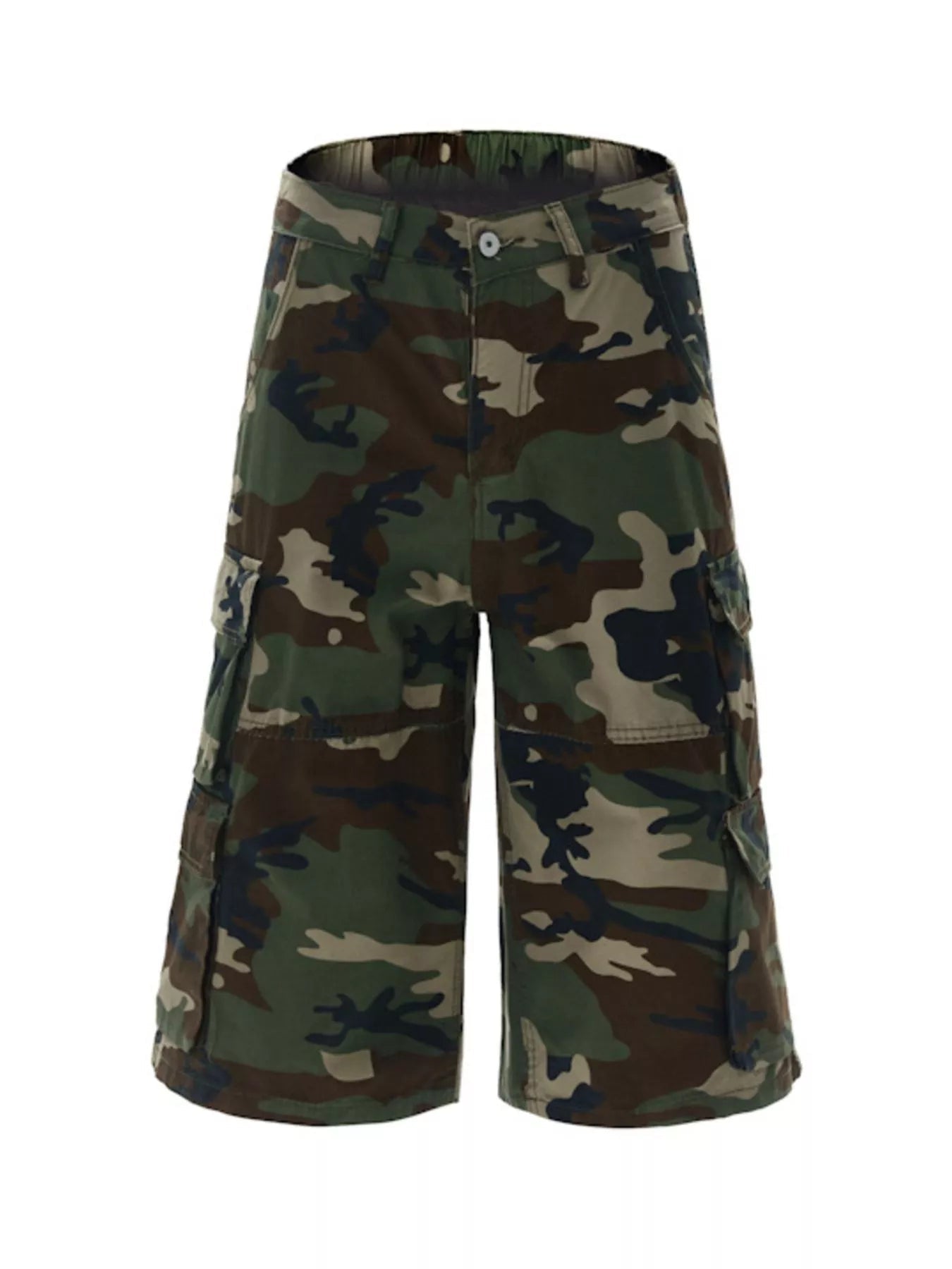 Men's Relaxed Fit Camo Cargo Shorts - My Wear Clothing Co