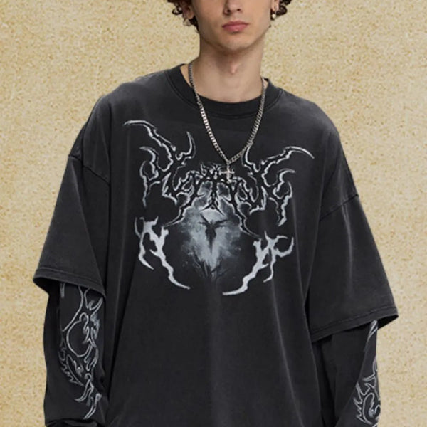 Men's Round Neck Graphic T-Shirt - My Wear Clothing Co