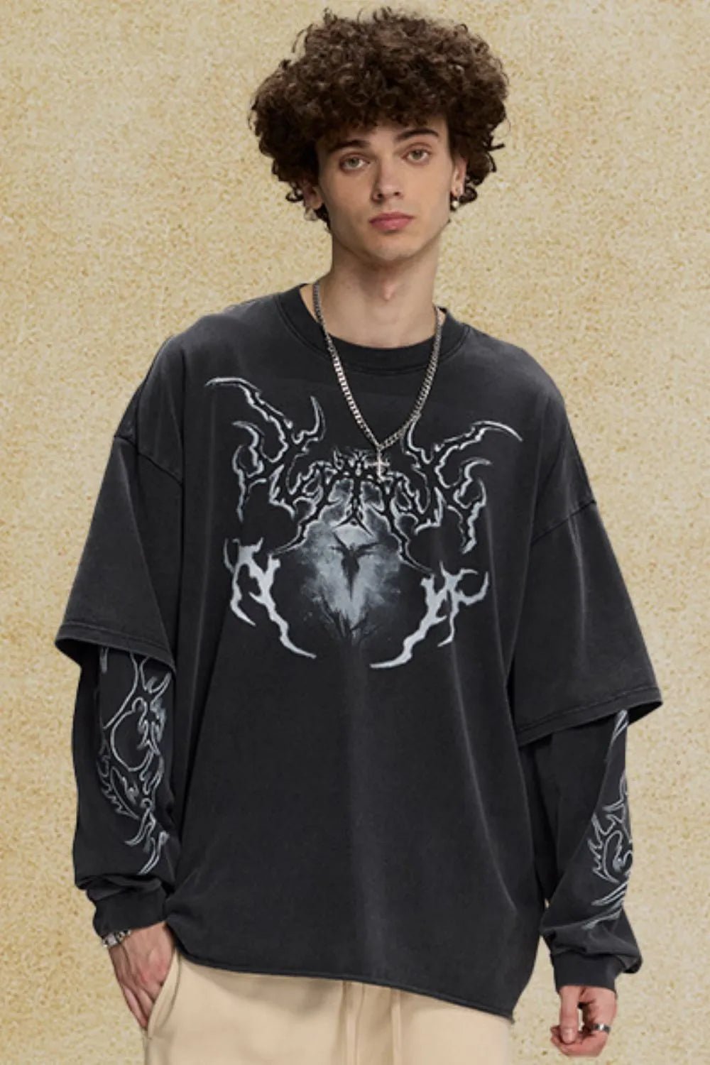 Men's Round Neck Graphic T-Shirt - My Wear Clothing Co