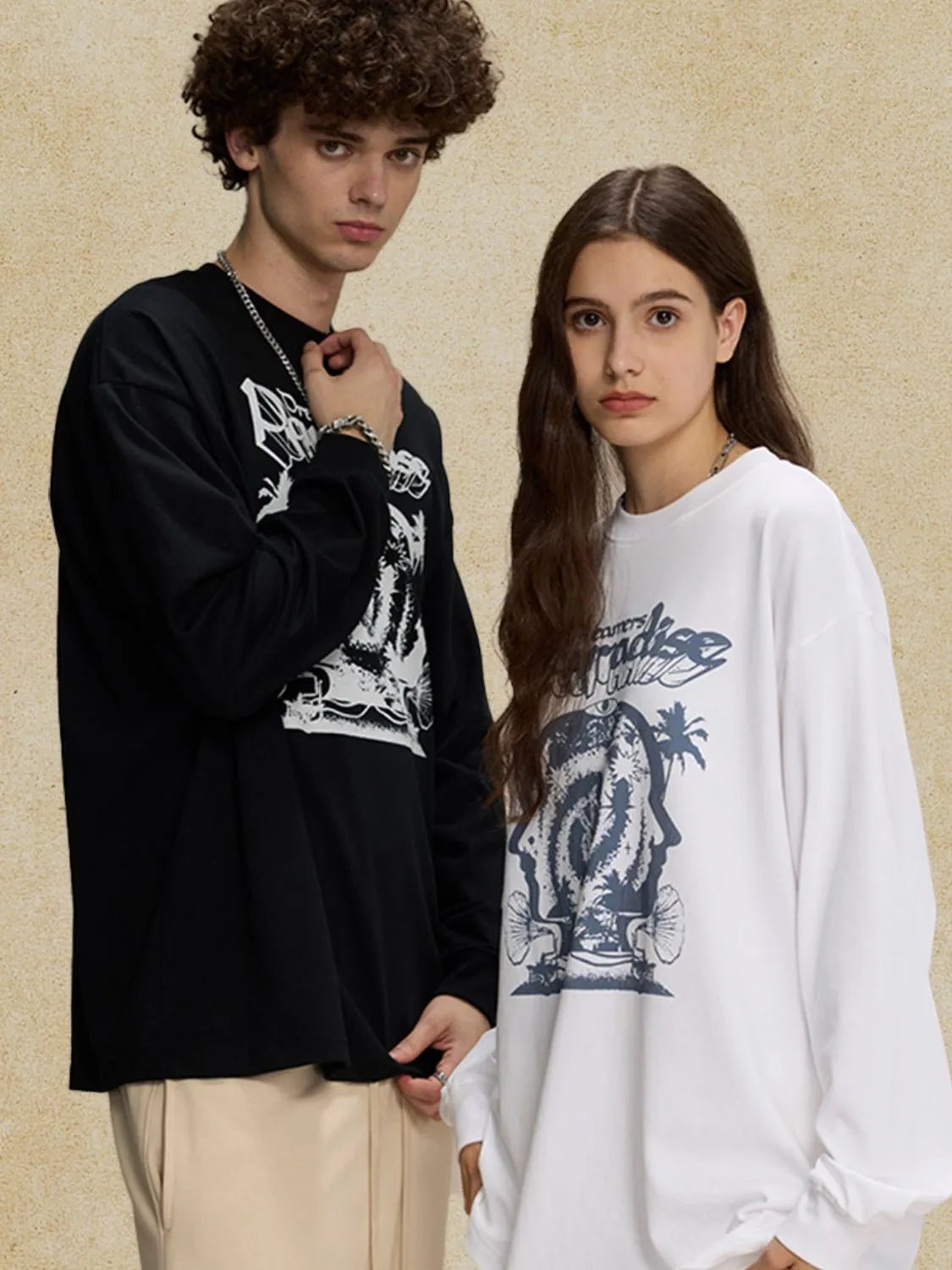 Men's Round Neck Graphic T-Shirt - My Wear Clothing Co