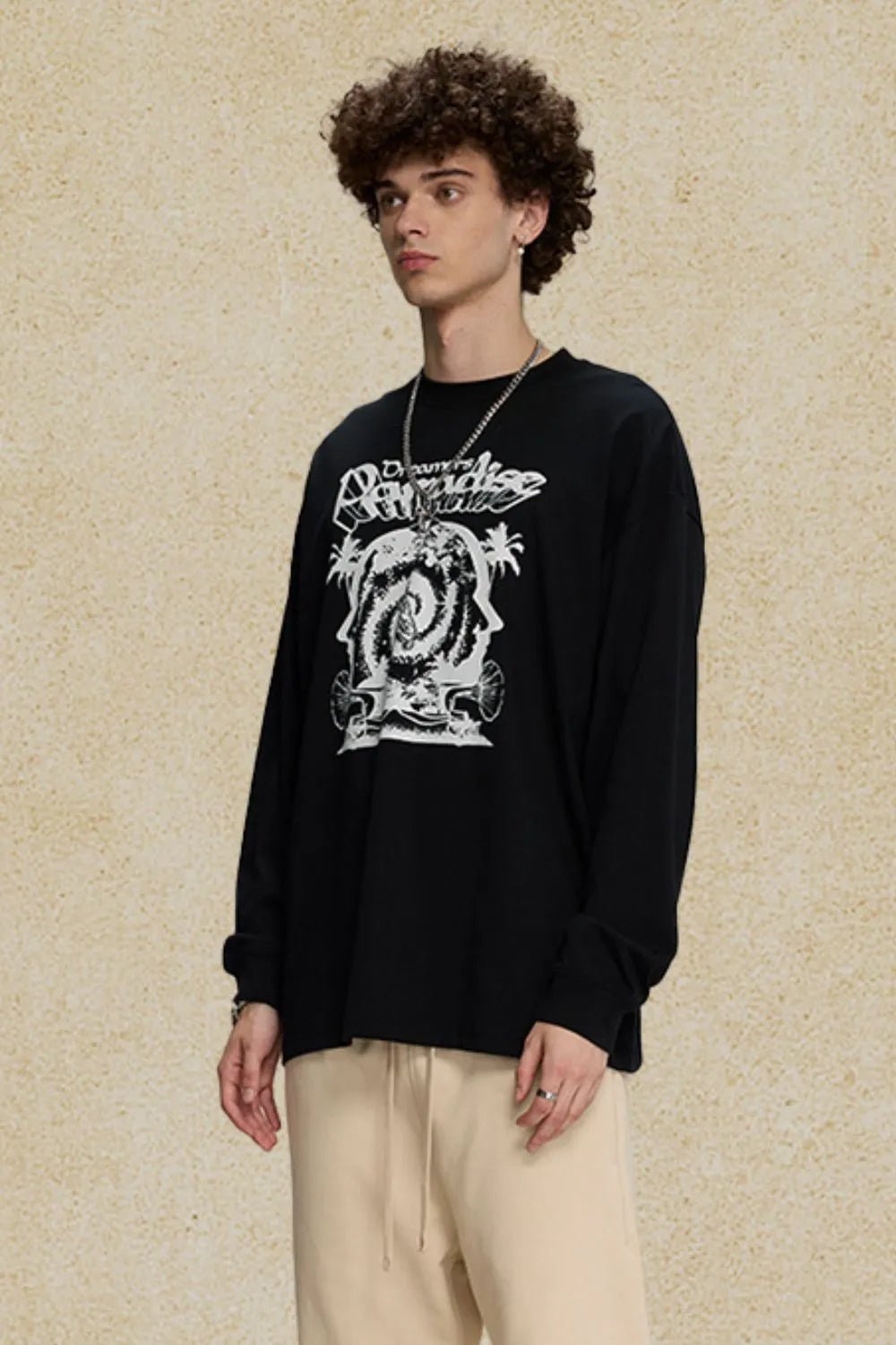 Men's Round Neck Graphic T-Shirt - My Wear Clothing Co