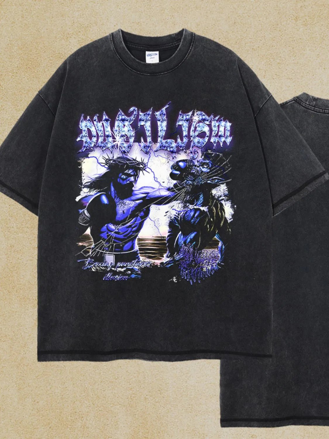 Men's Round Neck Half Sleeve Graphic T-Shirt - My Wear Clothing Co