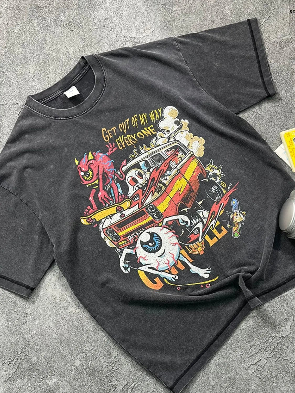 Men's Round Neck Half Sleeve Graphic T-Shirt - My Wear Clothing Co