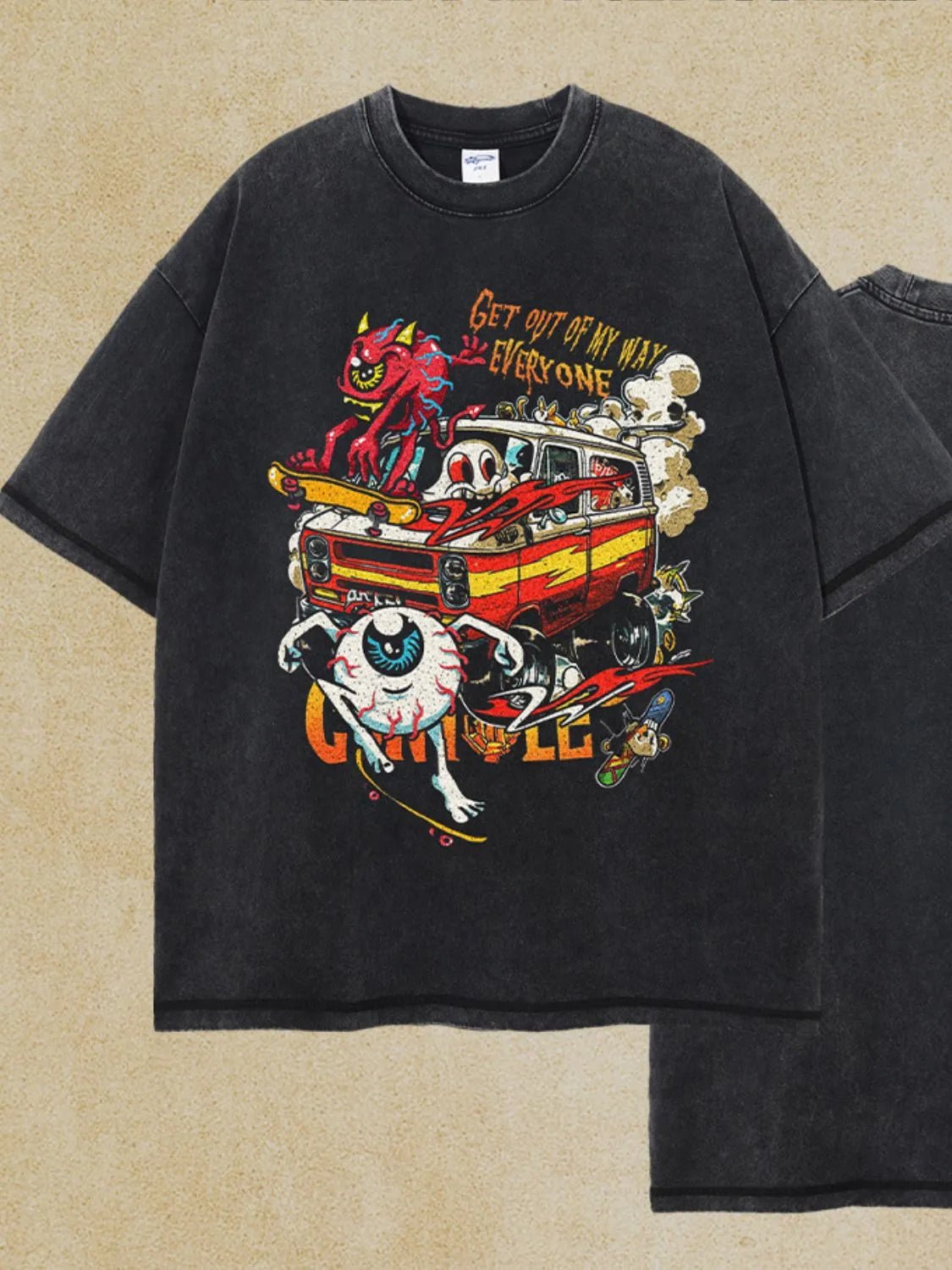 Men's Round Neck Half Sleeve Graphic T-Shirt - My Wear Clothing Co