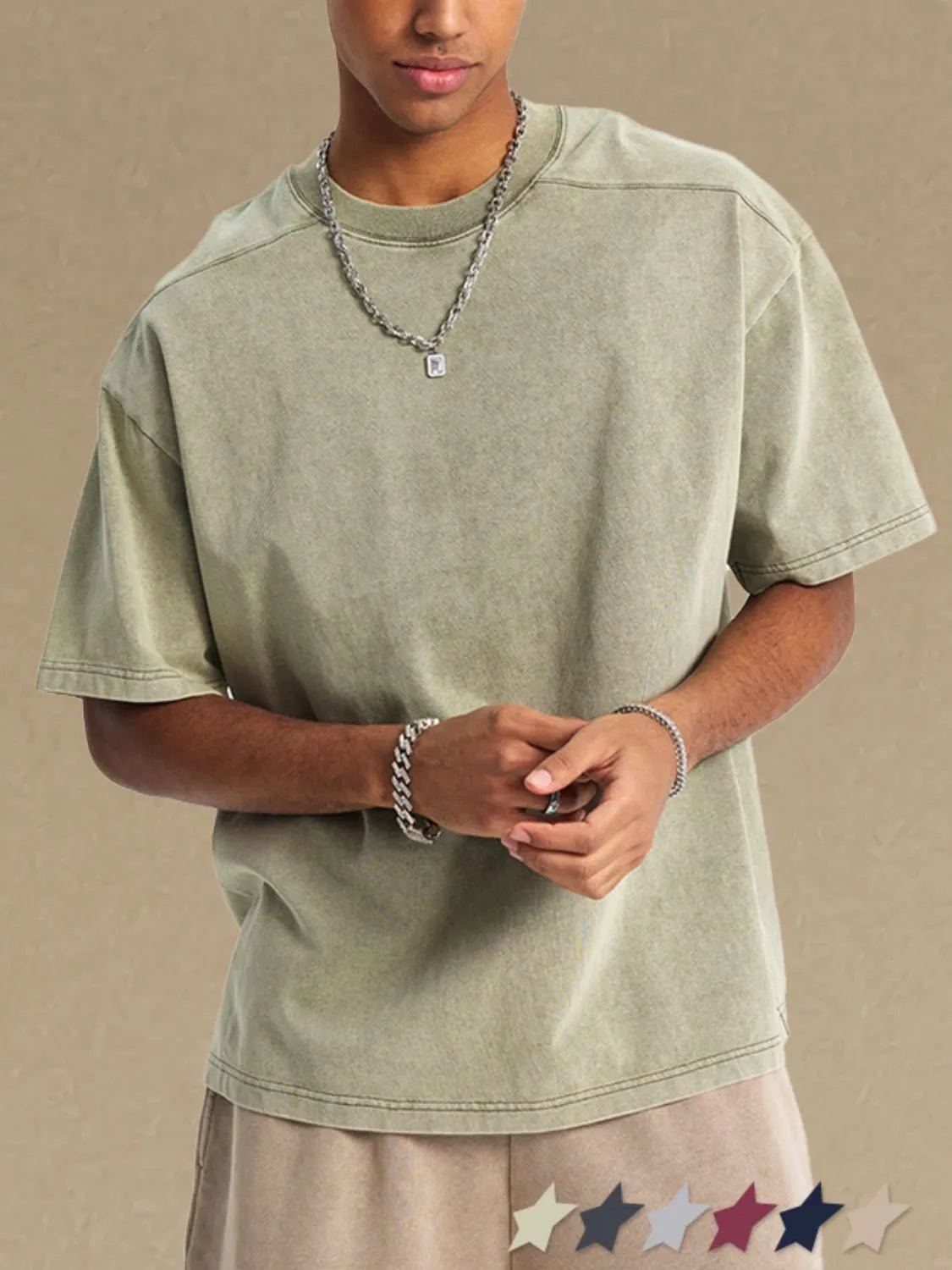 Men's Round Neck Half Sleeve T-Shirt - My Wear Clothing Co