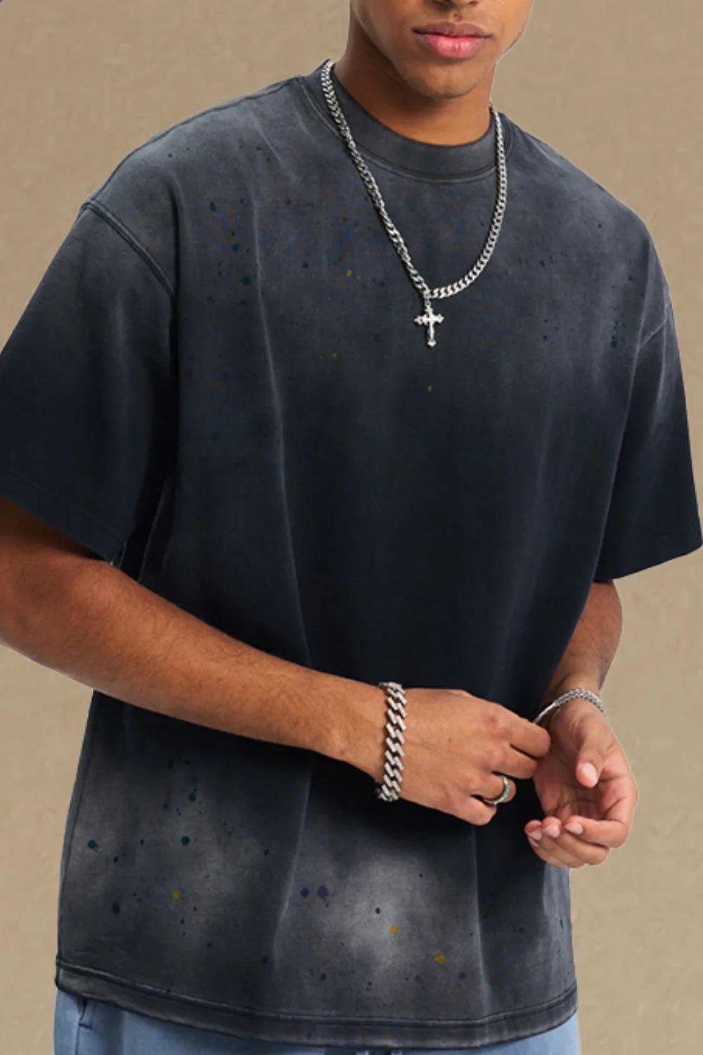 Men's Round Neck Half Sleeve T-Shirt - My Wear Clothing Co