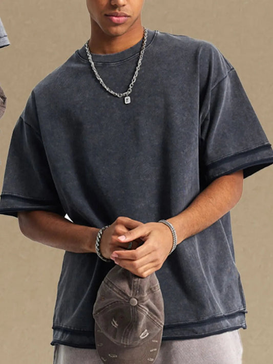 Men's Round Neck Half Sleeve T-Shirt - My Wear Clothing Co