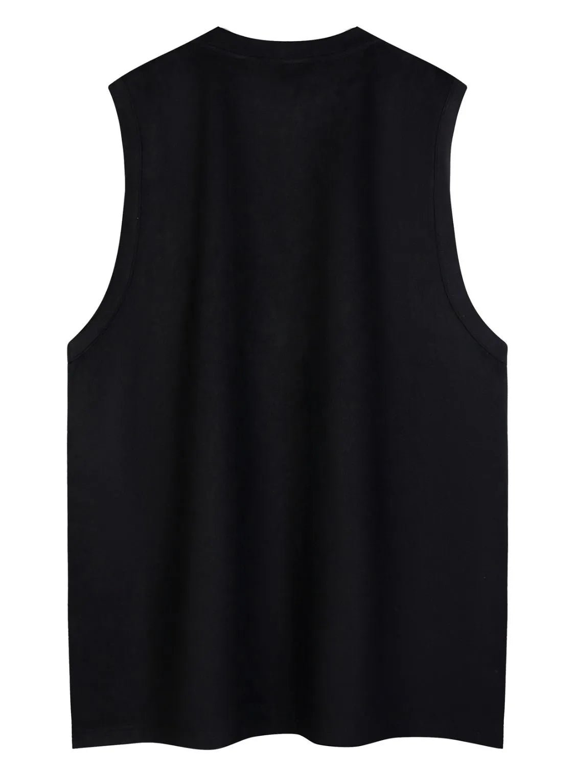 Men's Round Neck Letter Graphic Tank - My Wear Clothing Co