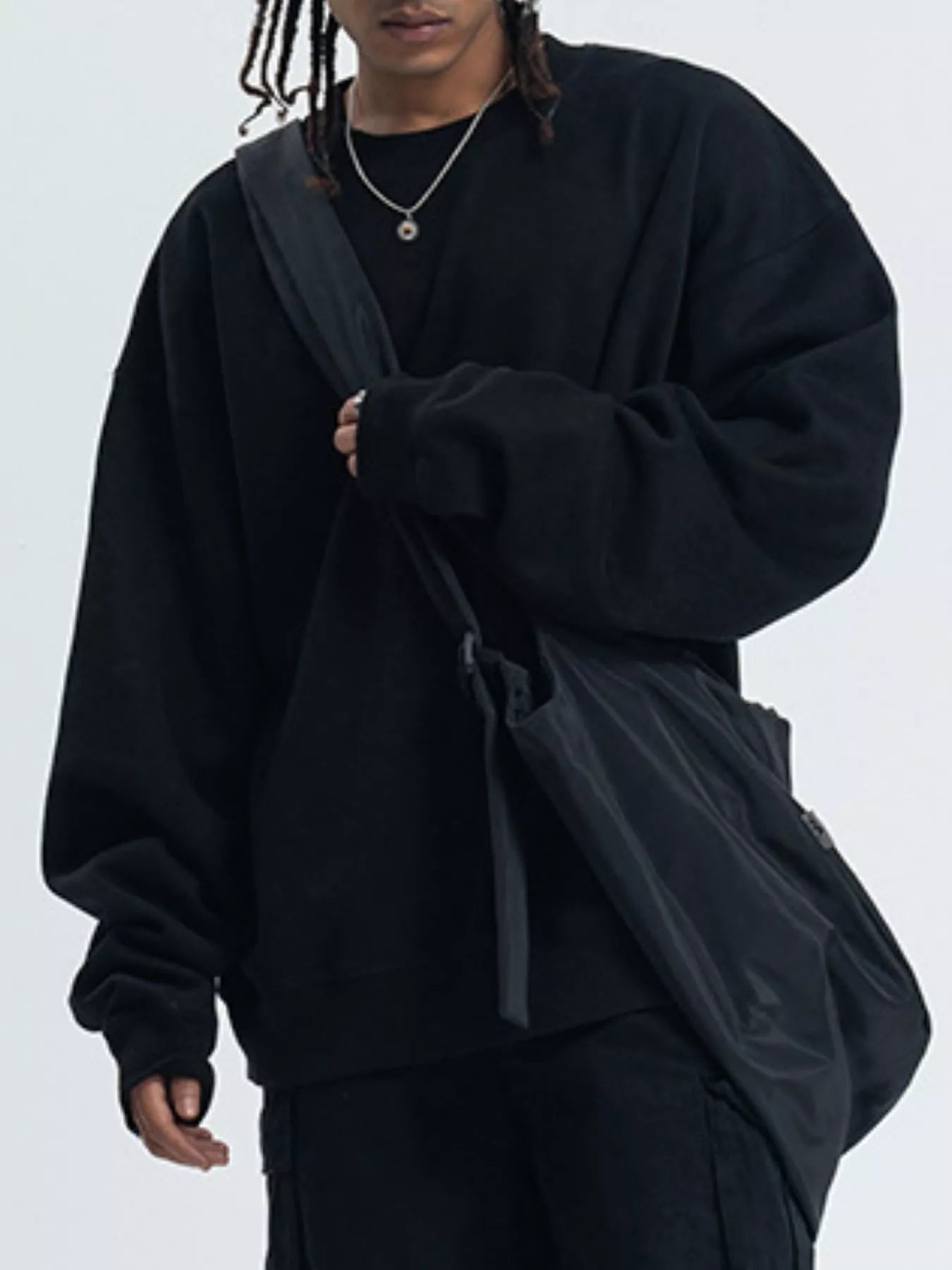 Men's Round Neck Long Sleeve Sweatshirt – Classic Comfort, Everyday Style - My Wear Clothing Co