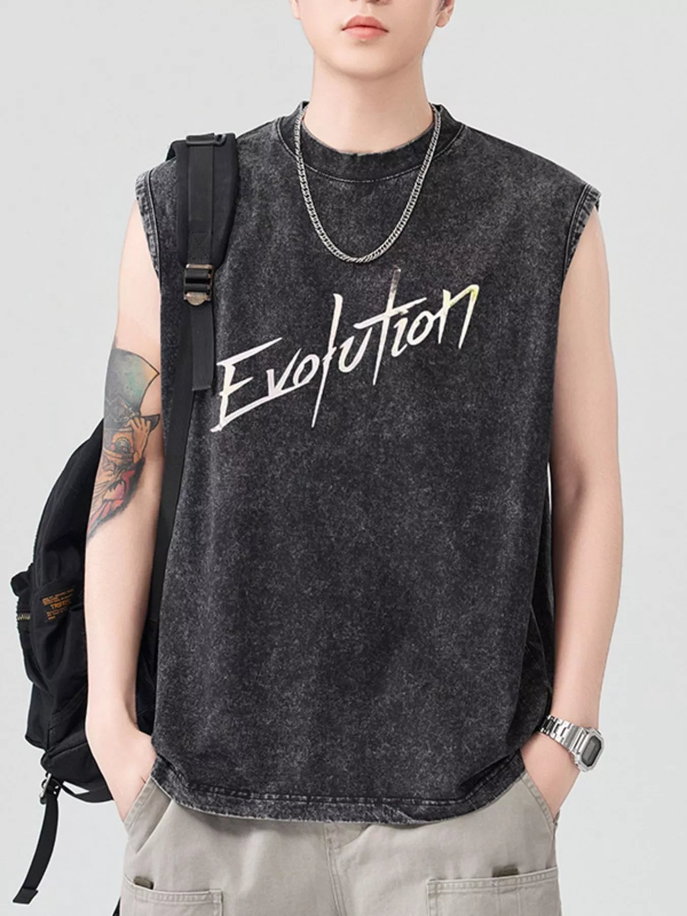 Men's Round Neck Tank - My Wear Clothing Co