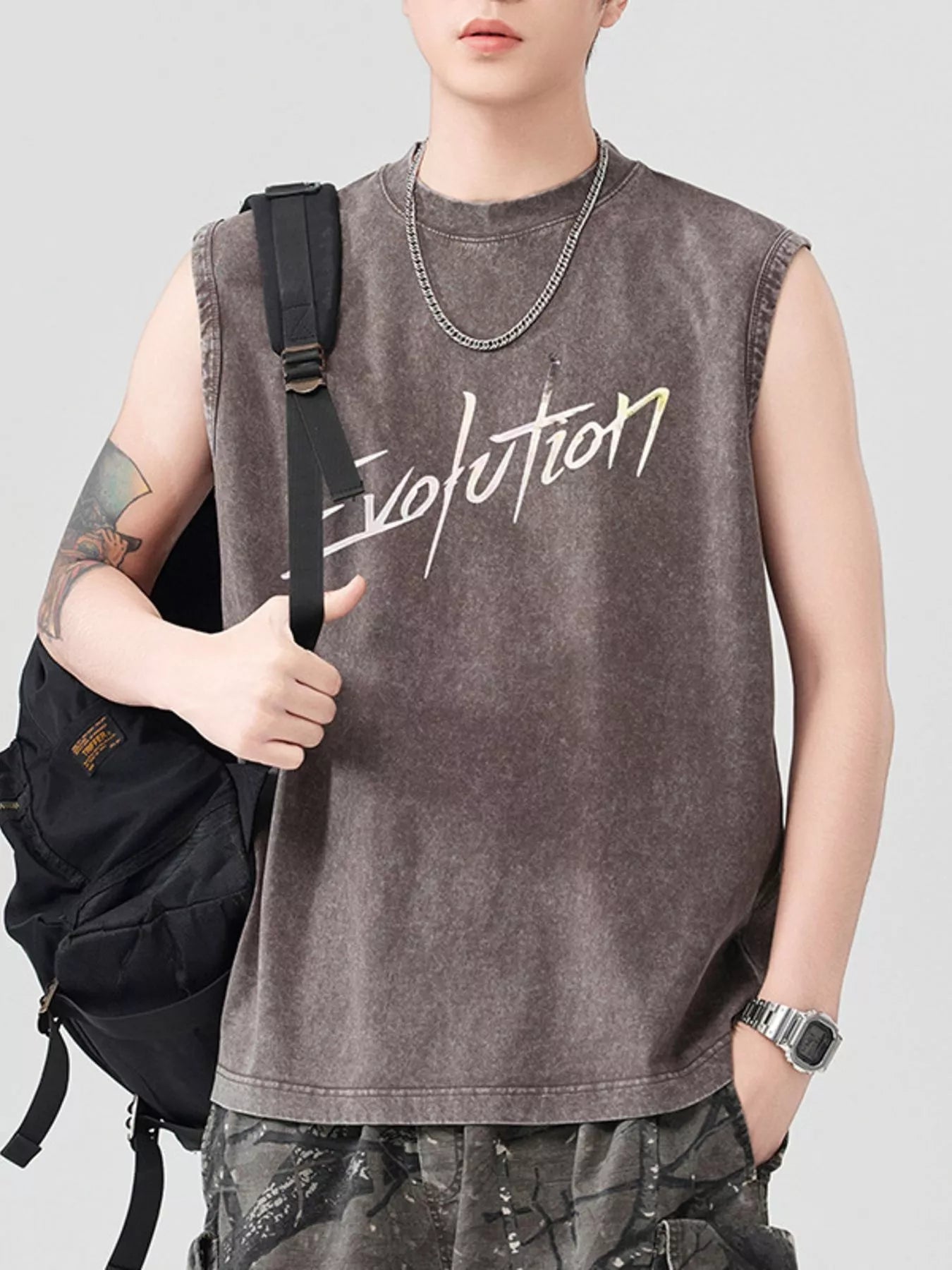Men's Round Neck Tank - My Wear Clothing Co