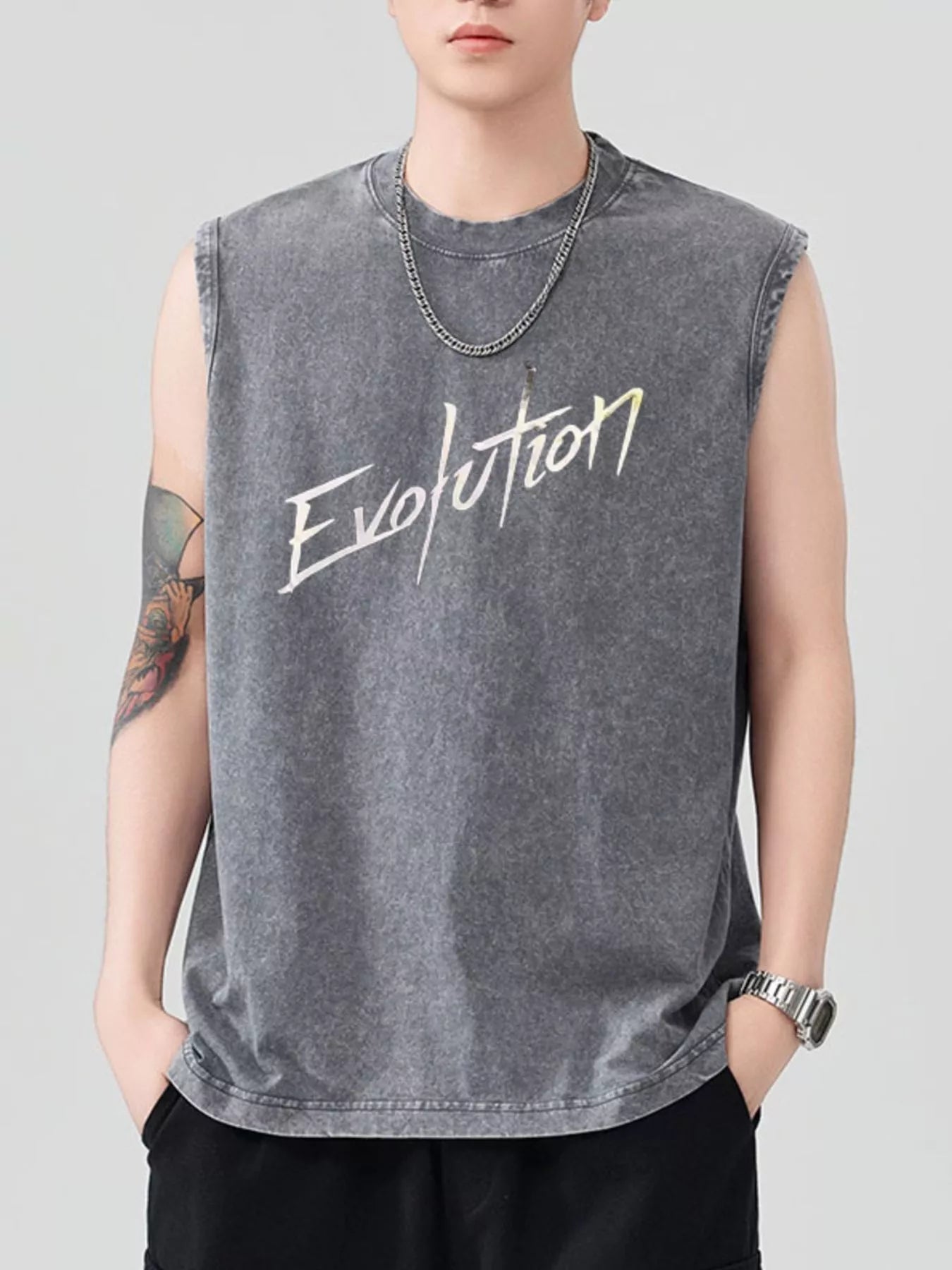 Men's Round Neck Tank - My Wear Clothing Co