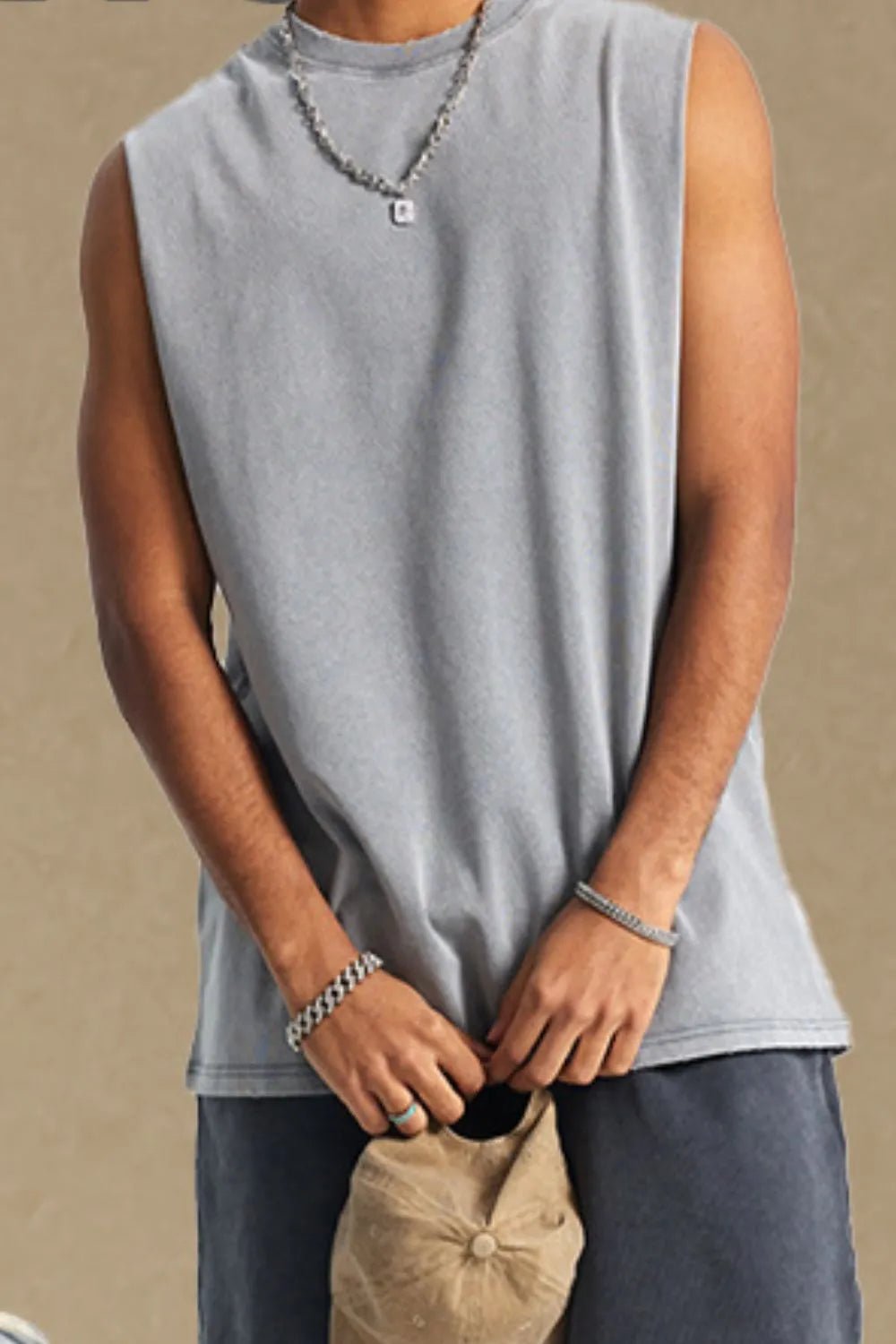 Men's Round Neck Tank - My Wear Clothing Co