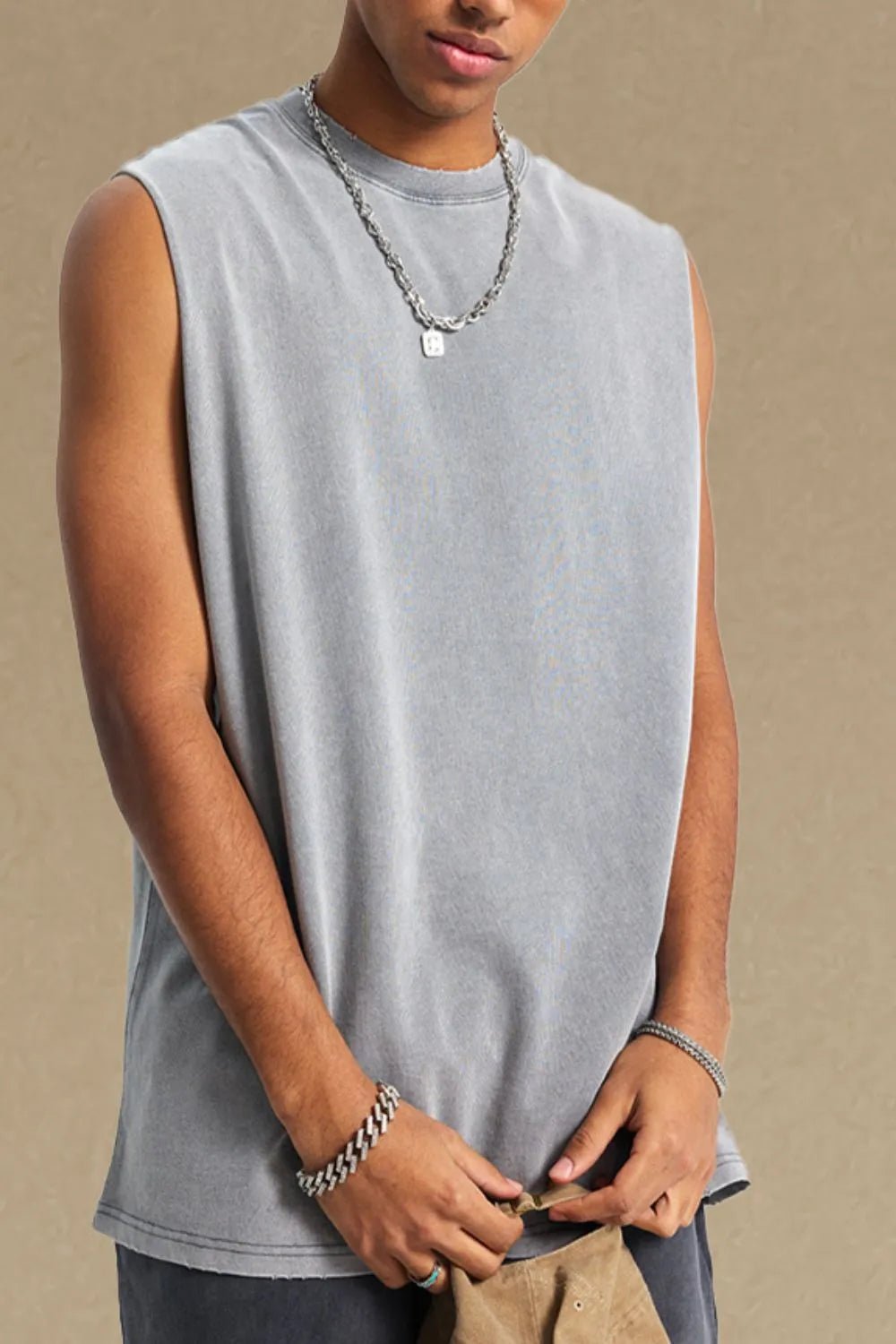 Men's Round Neck Tank - My Wear Clothing Co