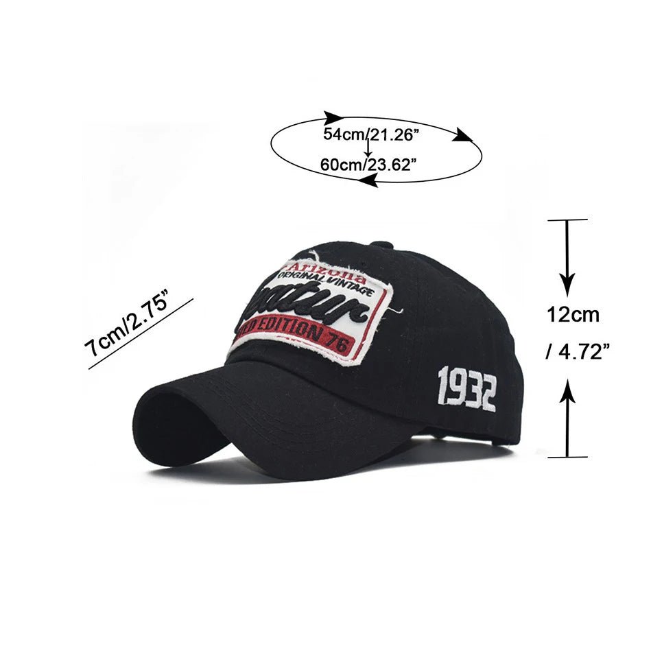 Men's Special Edition Embroidery Cotton Snapback – Summer Casual Style - My Wear Clothing Co