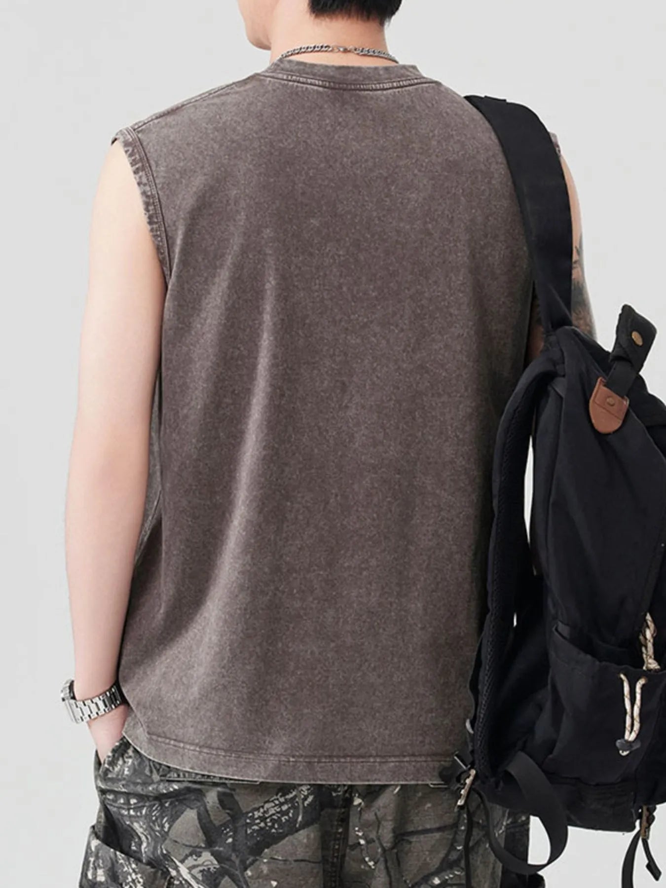 Men's Spider Round Neck Tank - My Wear Clothing Co