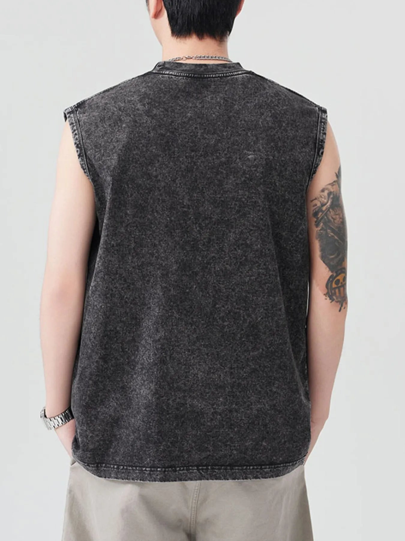 Men's Spider Round Neck Tank - My Wear Clothing Co
