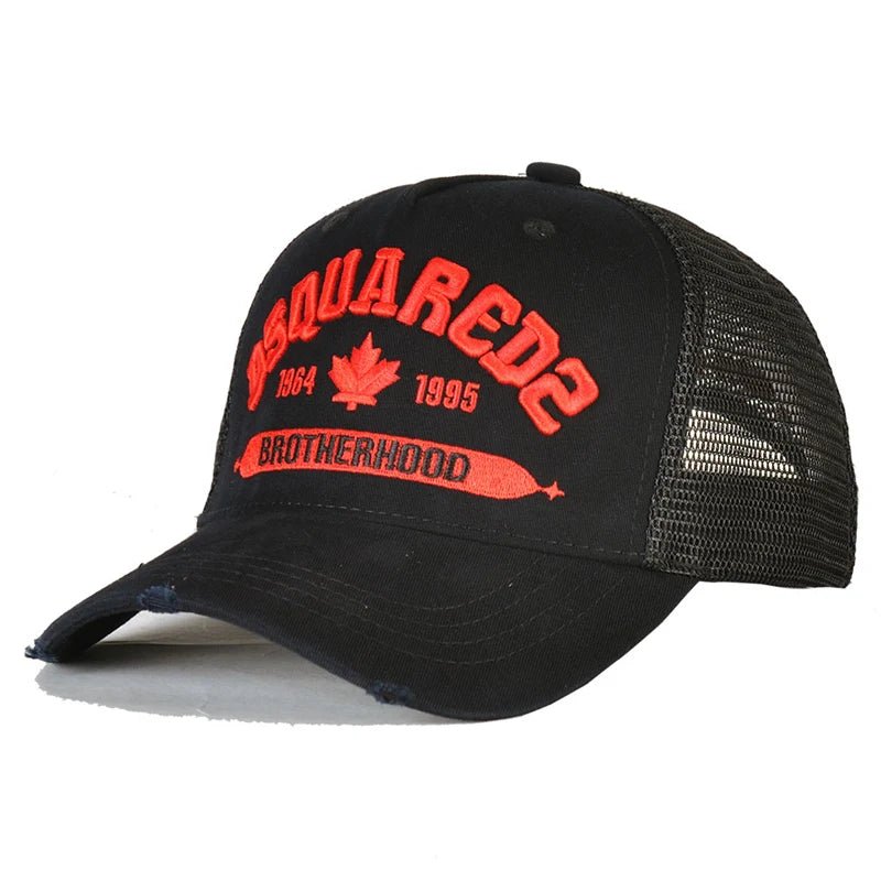 Men's Summer Mesh Baseball Cap – Embroidered Letter Edition - My Wear Clothing Co