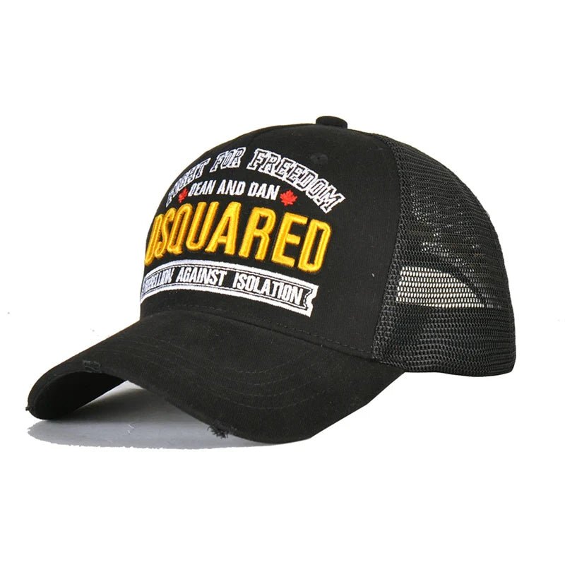 Men's Summer Mesh Baseball Cap – Embroidered Letter Edition - My Wear Clothing Co