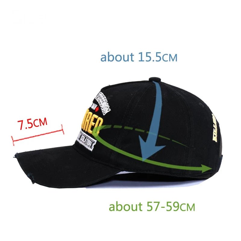 Men's Summer Mesh Baseball Cap – Embroidered Letter Edition - My Wear Clothing Co