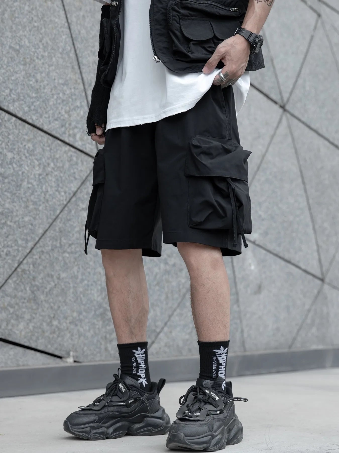 Men’s Urban Cargo Shorts – My Wear Built for movement. Styled for the streets. - My Wear Clothing Co