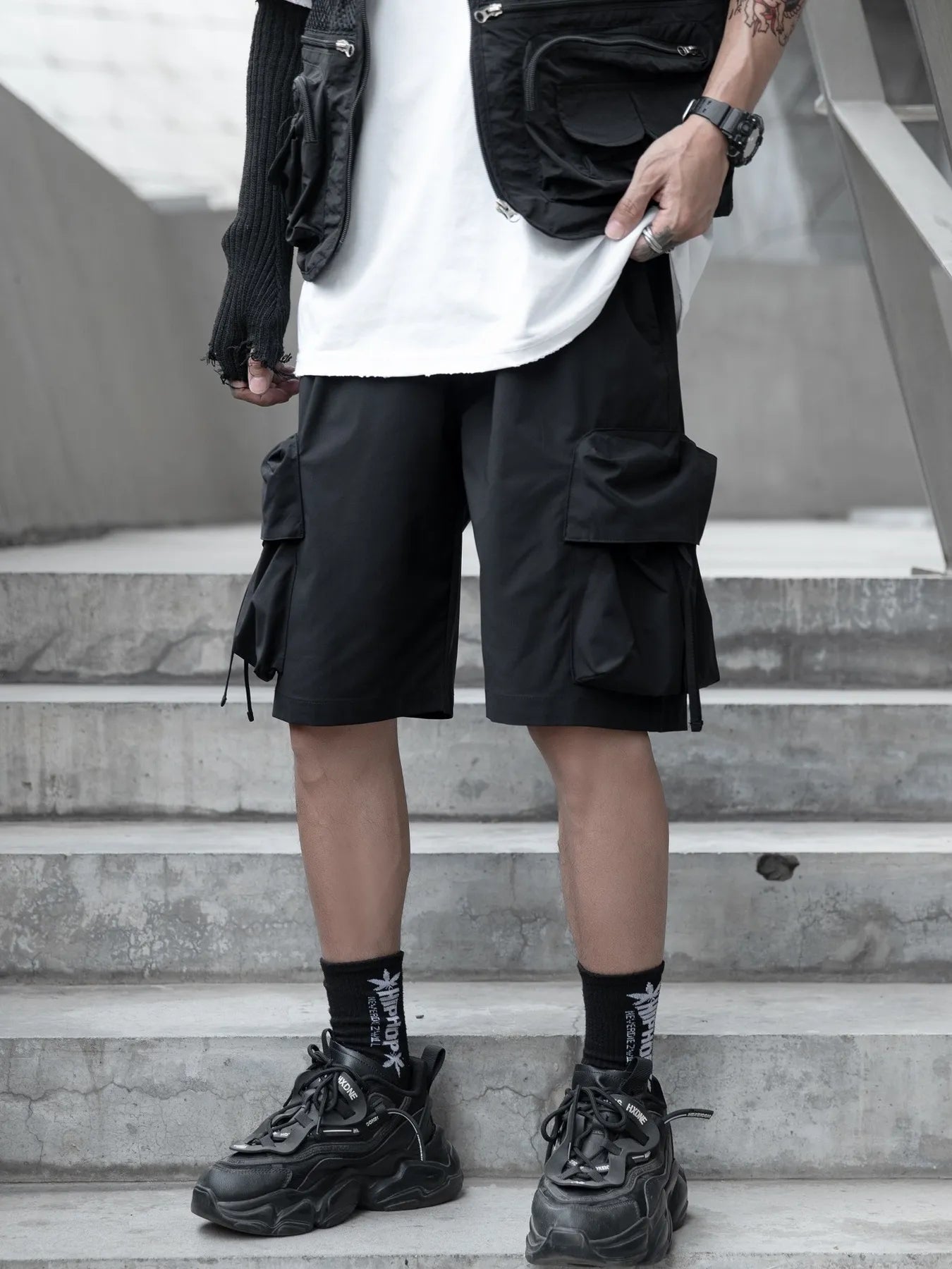 Men’s Urban Cargo Shorts – My Wear Built for movement. Styled for the streets. - My Wear Clothing Co