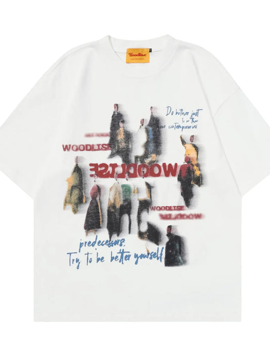 Men's Urban Street Photography Round Neck T-Shirt - My Wear Clothing Co