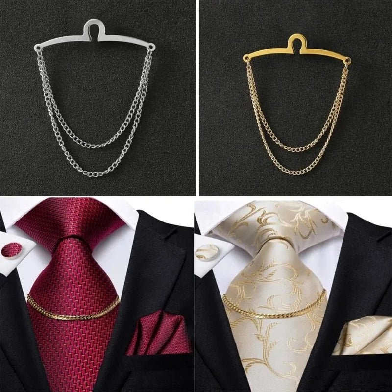 Men’s Vintage Tie Chain – Urban Elegance Edition - My Wear Clothing Co