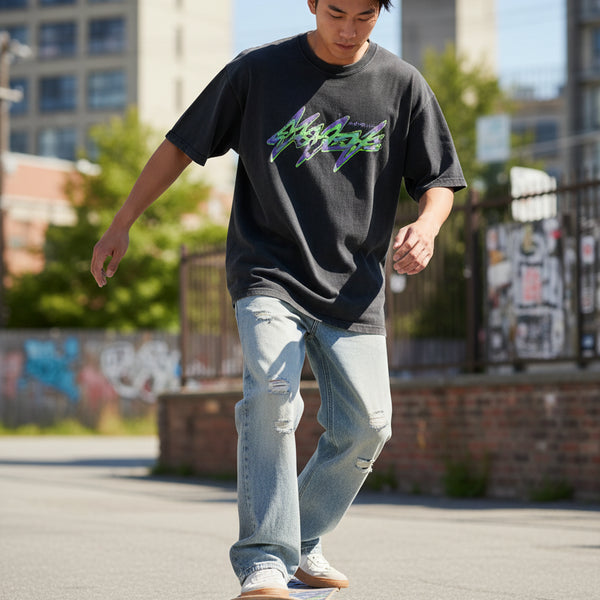 Men's Wash Loose Fit Jeans - My Wear Clothing Co