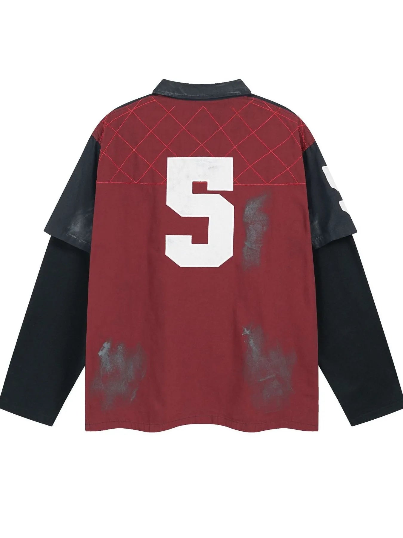 Men's Washed Graphic Rugby Sweatshirt - My Wear Clothing Co
