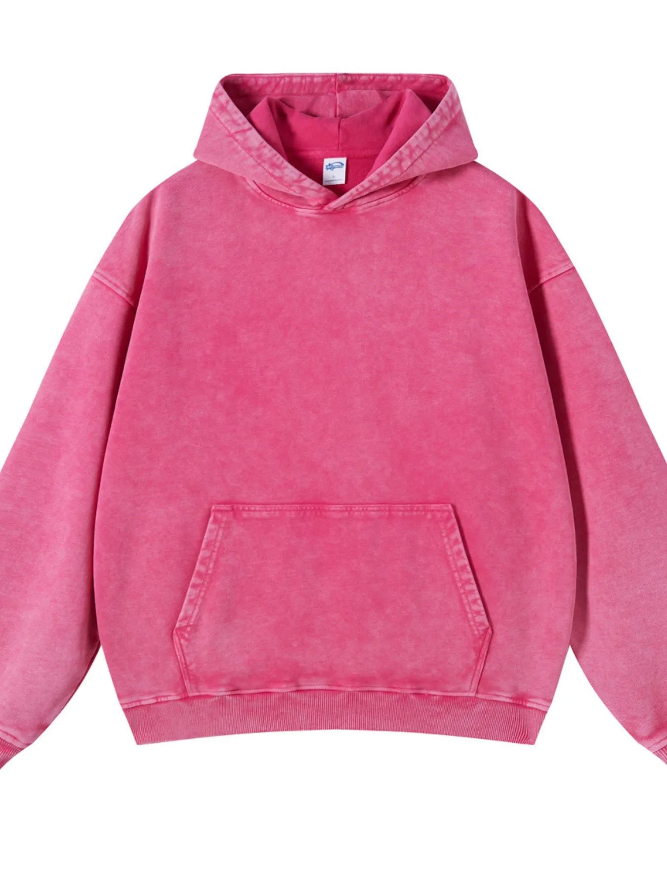 Men's Washed Oversized Long Sleeve Hoodie - My Wear Clothing Co