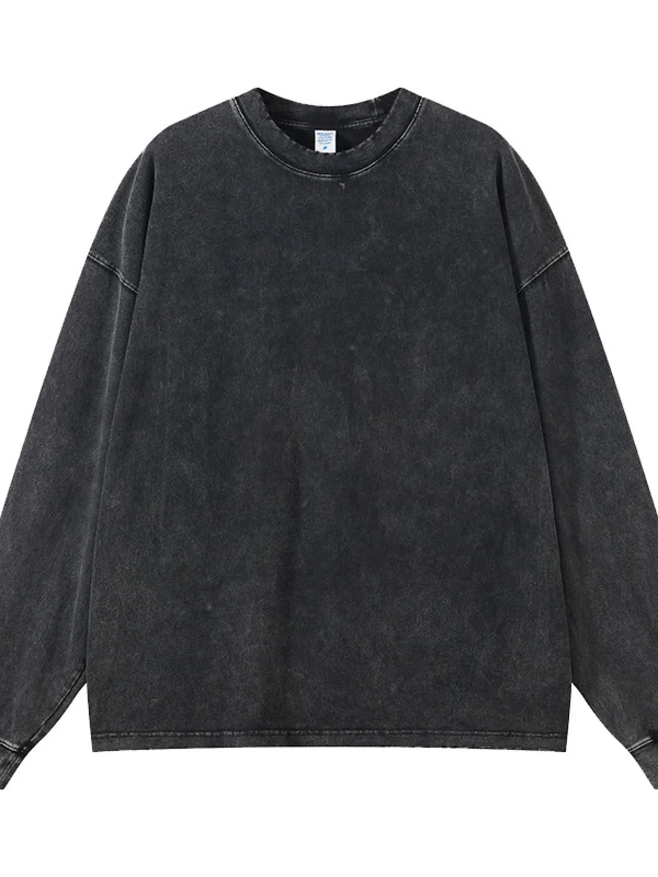 Men's Washed Round Neck Dropped Shoulder Sweatshirt - My Wear Clothing Co