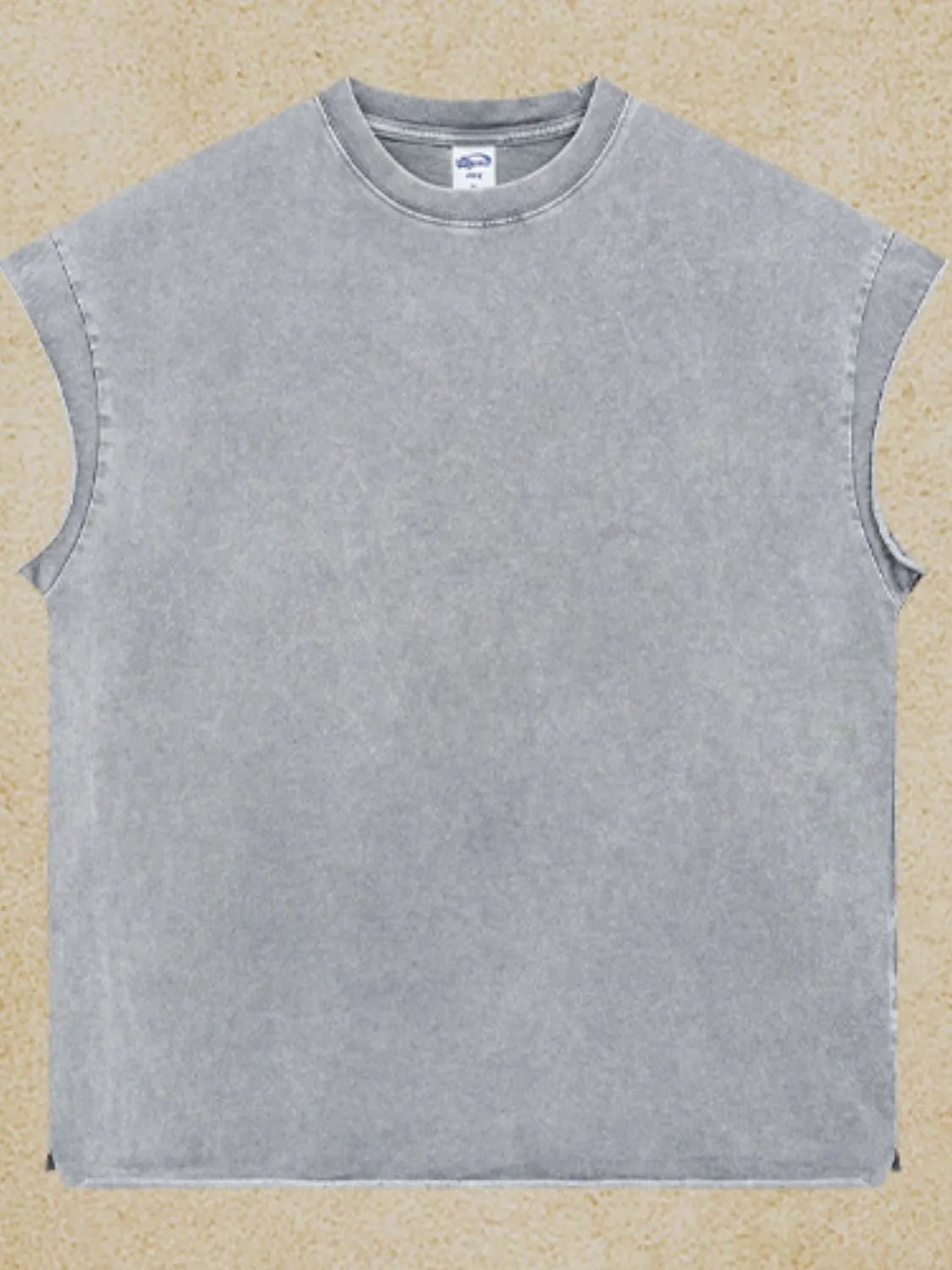 Men's Washed Round Neck Tank - My Wear Clothing Co