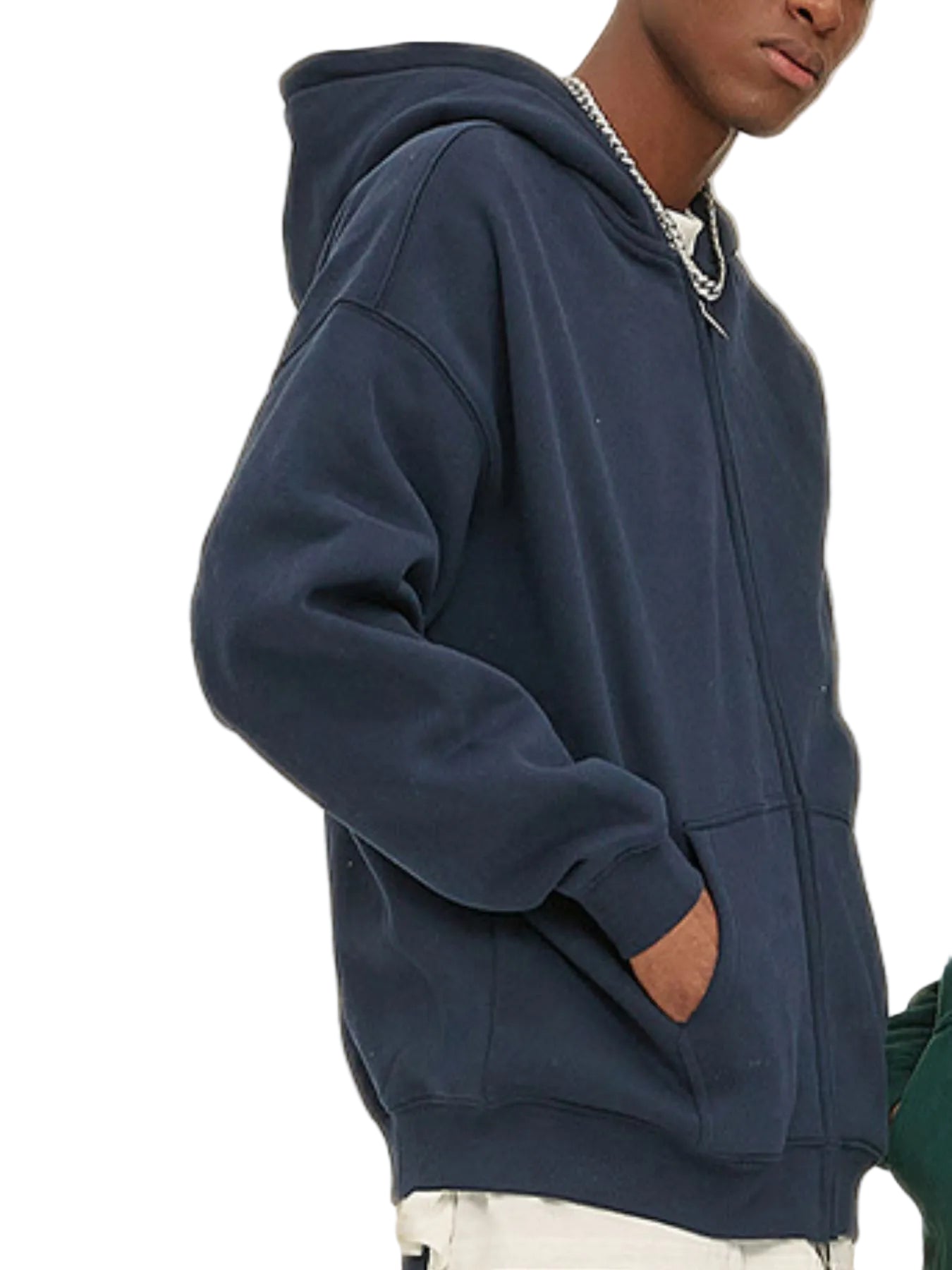 Men's Zip - Up Fleece Hoodie – Styled for Comfort - My Wear Clothing Co