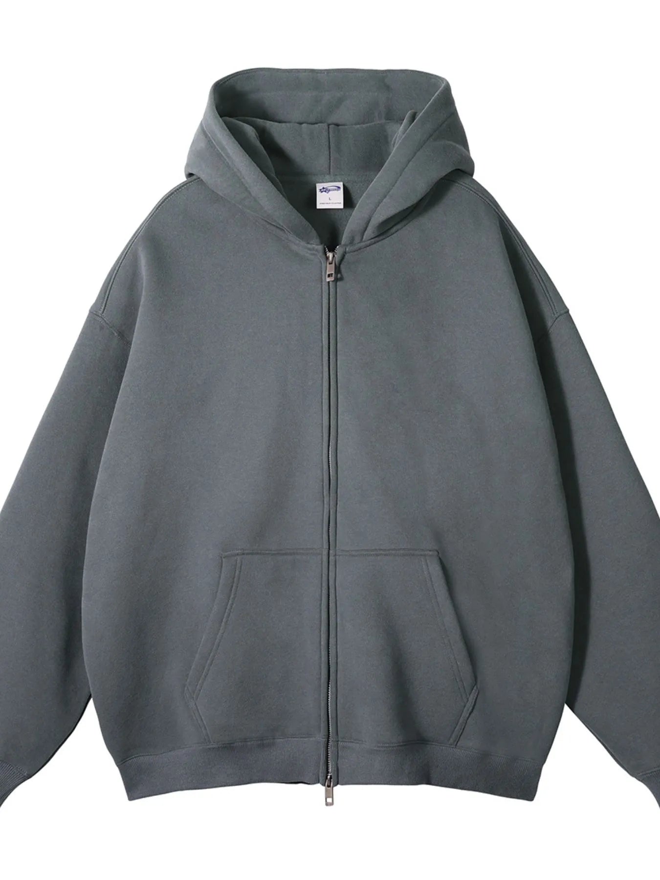 Men's Zip - Up Fleece Hoodie – Styled for Comfort - My Wear Clothing Co