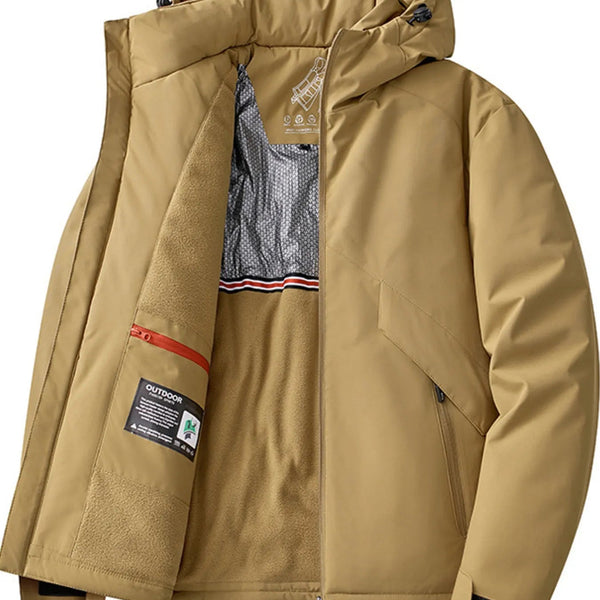 Men's Zip Up Hooded Windproof Jacket — The Weather - Proof Essential - My Wear Clothing Co